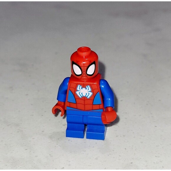 LEGO® Marvel Spidey & Friends Spider-Man Minifigure™ White Logo sh0866 sh866 EUC - Picture 1 of 6